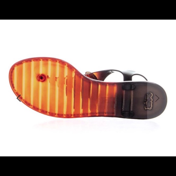 NIB COACH JELLY SANDALS - Picture 3 of 5